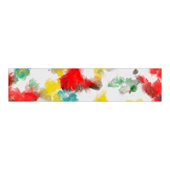 Colorful Paint Stokes           Velvet Scrunchie by LalyLauraFLM