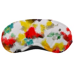 Colorful Paint Stokes           Sleeping Mask by LalyLauraFLM