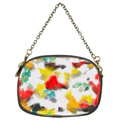 Colorful Paint Stokes      Chain Purse (two Sides) by LalyLauraFLM