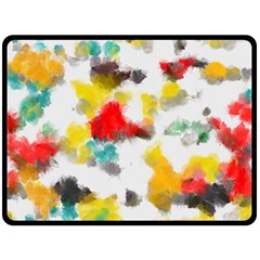 Colorful Paint Stokes          Plate Mat by LalyLauraFLM