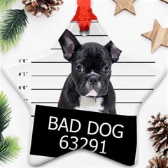 Bad dog Ornament (Star)