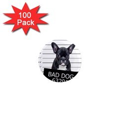 Bad Dog 1  Mini Magnets (100 Pack)  by Valentinaart