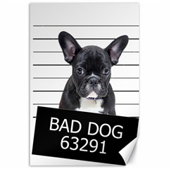 Bad Dog Canvas 24  X 36  by Valentinaart