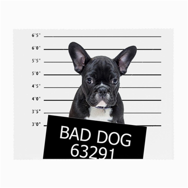 Bad dog Small Glasses Cloth (2-Side)