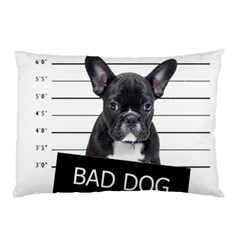 Bad Dog Pillow Case by Valentinaart