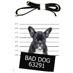 Bad Dog Shoulder Sling Bags by Valentinaart