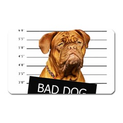 Bad Dog Magnet (rectangular) by Valentinaart