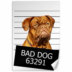 Bad Dog Canvas 12  X 18   by Valentinaart