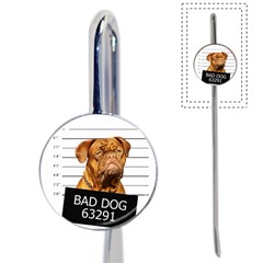 Bad Dog Book Mark by Valentinaart