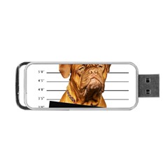 Bad Dog Portable Usb Flash (one Side) by Valentinaart