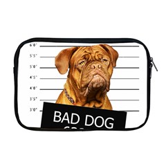 Bad Dog Apple Macbook Pro 17  Zipper Case by Valentinaart