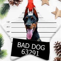 Bad dog Ornament (Star)