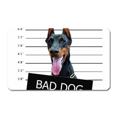 Bad Dog Magnet (rectangular) by Valentinaart