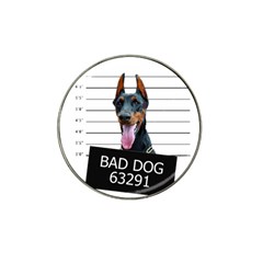 Bad dog Hat Clip Ball Marker