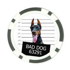 Bad dog Poker Chip Card Guard