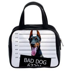 Bad dog Classic Handbags (2 Sides)