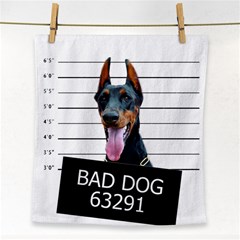 Bad dog Face Towel