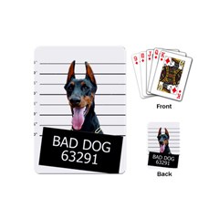 Bad dog Playing Cards (Mini) 