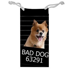 Bad Dog Jewelry Bag by Valentinaart