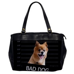 Bad Dog Office Handbags by Valentinaart