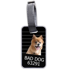 Bad Dog Luggage Tags (two Sides) by Valentinaart