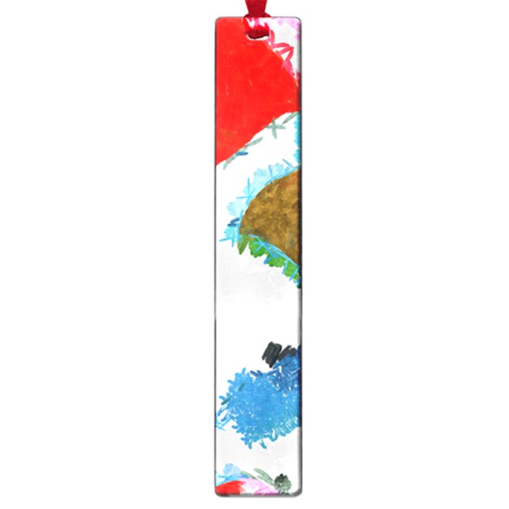 Painted shapes            Large Book Mark