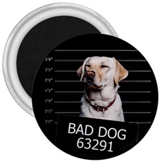 Bad Dog 3  Magnets by Valentinaart