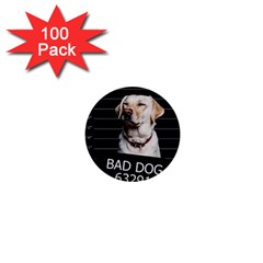 Bad Dog 1  Mini Buttons (100 Pack)  by Valentinaart