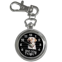 Bad Dog Key Chain Watches by Valentinaart