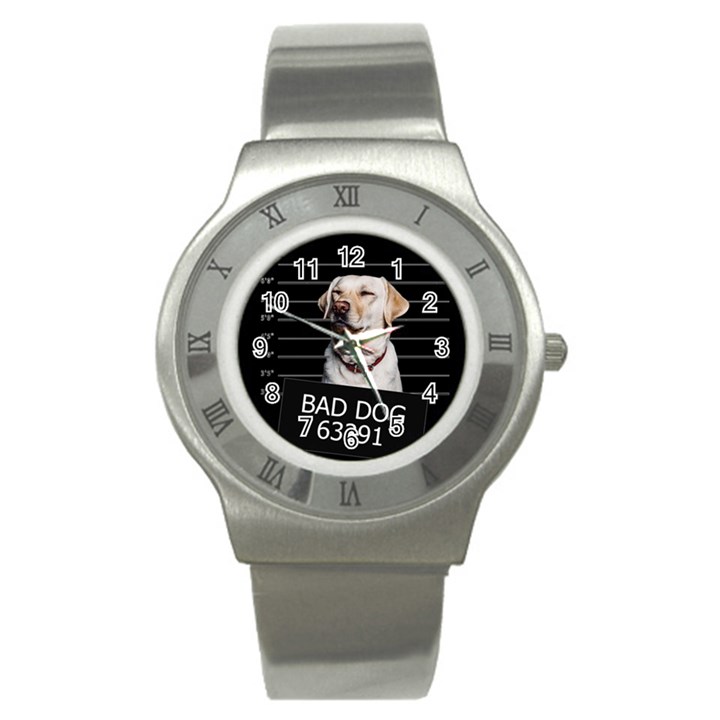 Bad dog Stainless Steel Watch