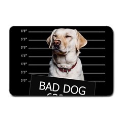 Bad Dog Small Doormat  by Valentinaart