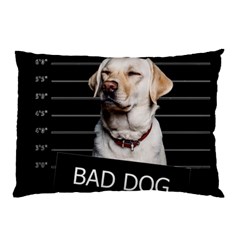 Bad Dog Pillow Case by Valentinaart