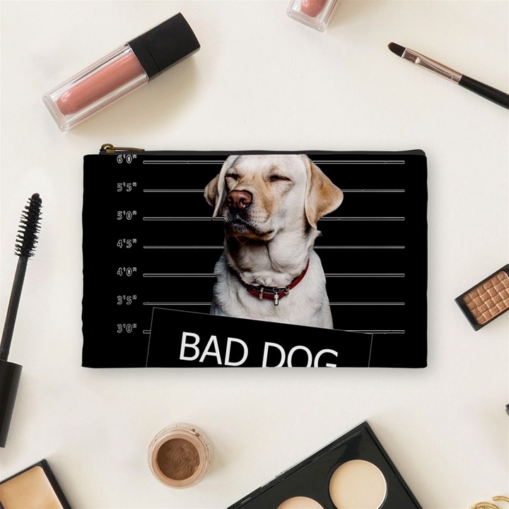 Bad dog Cosmetic Bag (Medium) 