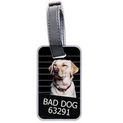 Bad Dog Luggage Tags (two Sides) by Valentinaart