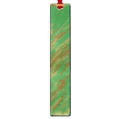 Brown Green Texture             Large Book Mark by LalyLauraFLM