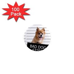 Bad Dog 1  Mini Magnets (100 Pack)  by Valentinaart