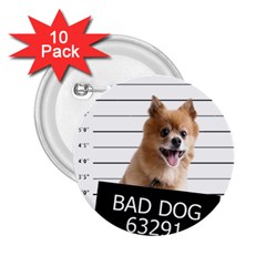 Bad Dog 2 25  Buttons (10 Pack)  by Valentinaart