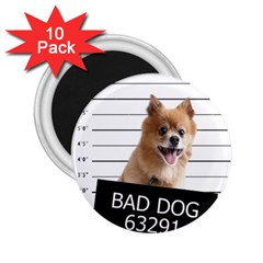 Bad Dog 2 25  Magnets (10 Pack)  by Valentinaart