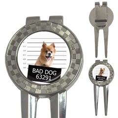 Bad Dog 3-in-1 Golf Divots by Valentinaart