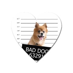 Bad Dog Heart Magnet by Valentinaart