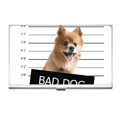 Bad Dog Business Card Holders by Valentinaart