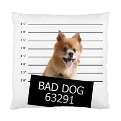 Bad Dog Standard Cushion Case (two Sides) by Valentinaart