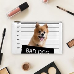 Bad Dog Cosmetic Bag (medium)  by Valentinaart