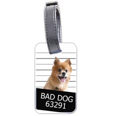 Bad Dog Luggage Tags (two Sides) by Valentinaart