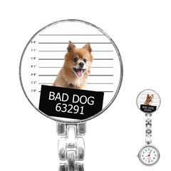 Bad Dog Stainless Steel Nurses Watch by Valentinaart