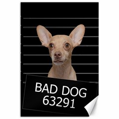 Bad Dog Canvas 12  X 18   by Valentinaart