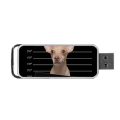 Bad Dog Portable Usb Flash (one Side) by Valentinaart