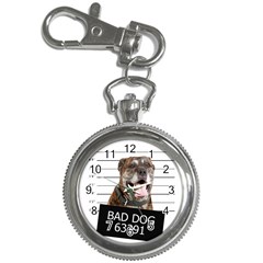 Bad Dog Key Chain Watches by Valentinaart