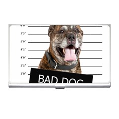 Bad Dog Business Card Holders by Valentinaart