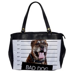 Bad Dog Office Handbags by Valentinaart